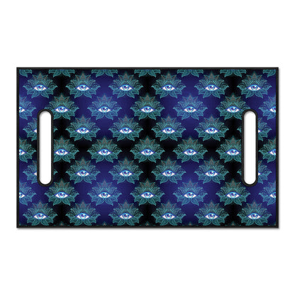 Lotus Eye of Providence Pattern Print Golf Cart Seat Cover
