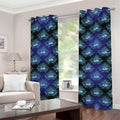 Lotus Eye of Providence Pattern Print Grommet Curtains