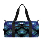 Lotus Eye of Providence Pattern Print Gym Bag