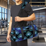 Lotus Eye of Providence Pattern Print Gym Bag