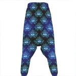 Lotus Eye of Providence Pattern Print Hammer Pants