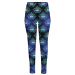 Lotus Eye of Providence Pattern Print High-Waisted Pocket Leggings
