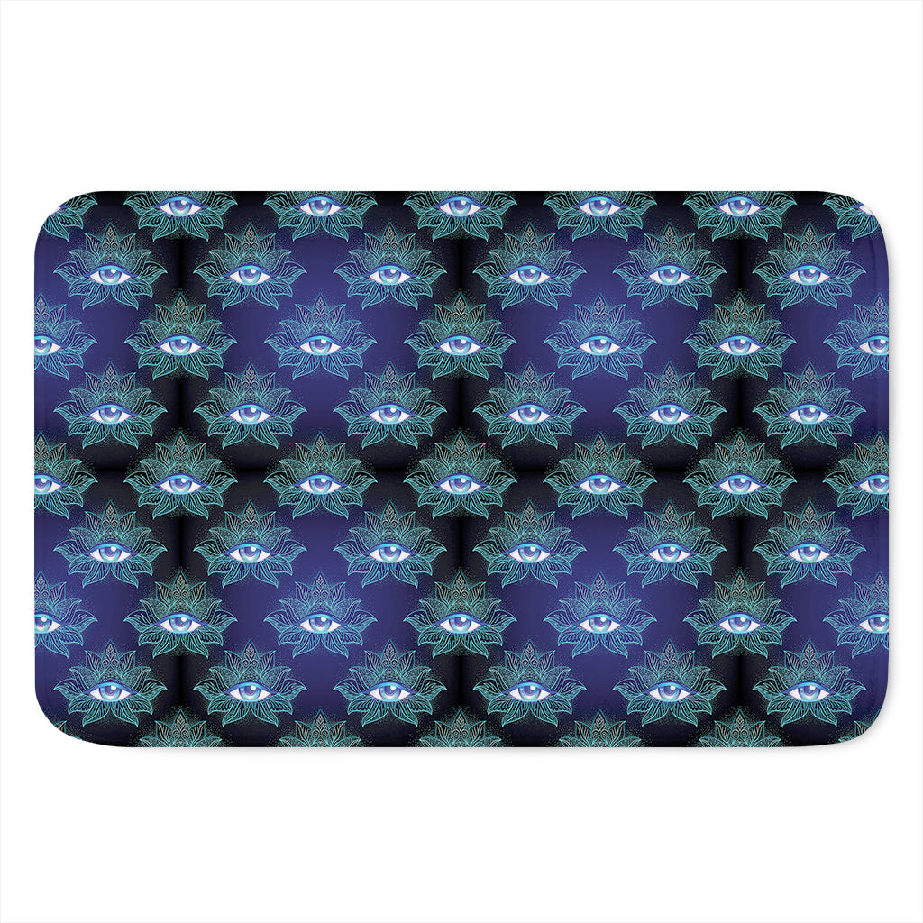 Lotus Eye of Providence Pattern Print Indoor Door Mat