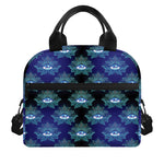 Lotus Eye of Providence Pattern Print Insulated Lunch Bag