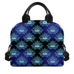 Lotus Eye of Providence Pattern Print Insulated Lunch Bag