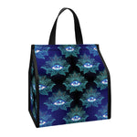 Lotus Eye of Providence Pattern Print Insulated Lunch Tote