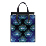 Lotus Eye of Providence Pattern Print Insulated Lunch Tote