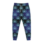 Lotus Eye of Providence Pattern Print Jogger Pants