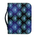 Lotus Eye of Providence Pattern Print Leather Bible Cover
