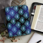 Lotus Eye of Providence Pattern Print Leather Bible Cover