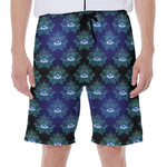Lotus Eye of Providence Pattern Print Men's Beach Shorts