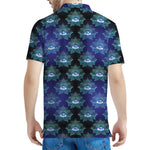Lotus Eye of Providence Pattern Print Men's Polo Shirt