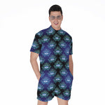 Lotus Eye of Providence Pattern Print Men's Rompers