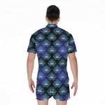 Lotus Eye of Providence Pattern Print Men's Rompers