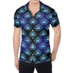 Lotus Eye of Providence Pattern Print Men's Shirt