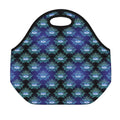 Lotus Eye of Providence Pattern Print Neoprene Lunch Bag