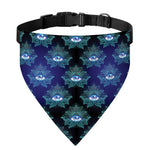 Lotus Eye of Providence Pattern Print Over The Collar Dog Bandana