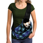 Lotus Eye of Providence Pattern Print Pet Sling Carrier