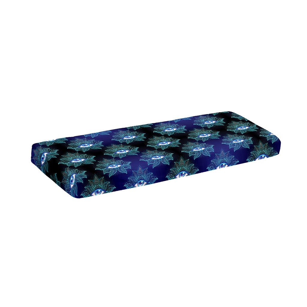 Lotus Eye of Providence Pattern Print Piano Keyboard Cover