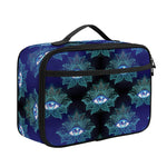 Lotus Eye of Providence Pattern Print Portable Lunch Bag
