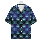 Lotus Eye of Providence Pattern Print Rayon Hawaiian Shirt