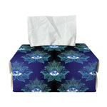 Lotus Eye of Providence Pattern Print Rectangle Tissue Box Cover