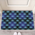 Lotus Eye of Providence Pattern Print Rubber Doormat