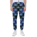 Lotus Eye of Providence Pattern Print Joggers