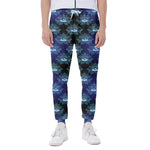 Lotus Eye of Providence Pattern Print Scuba Joggers