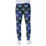 Lotus Eye of Providence Pattern Print Scuba Joggers