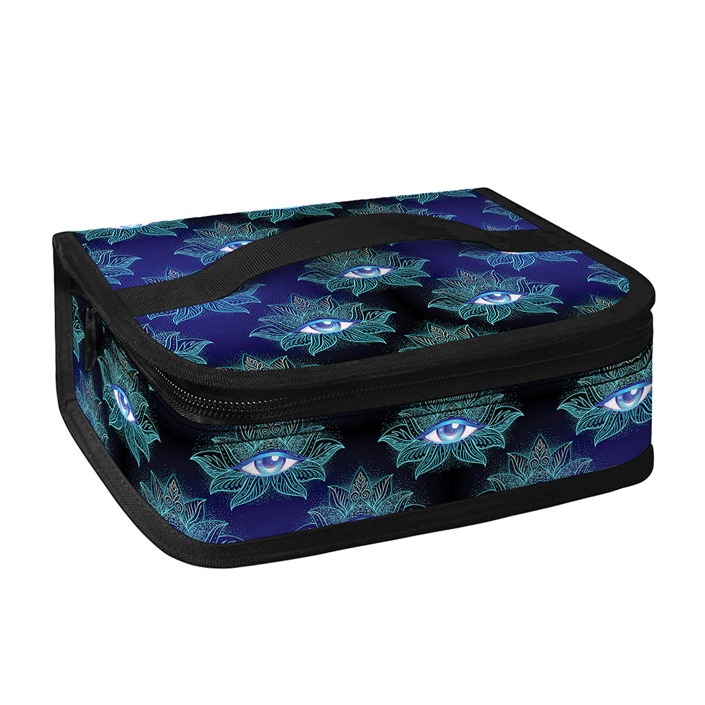Lotus Eye of Providence Pattern Print Small Lunch Bag