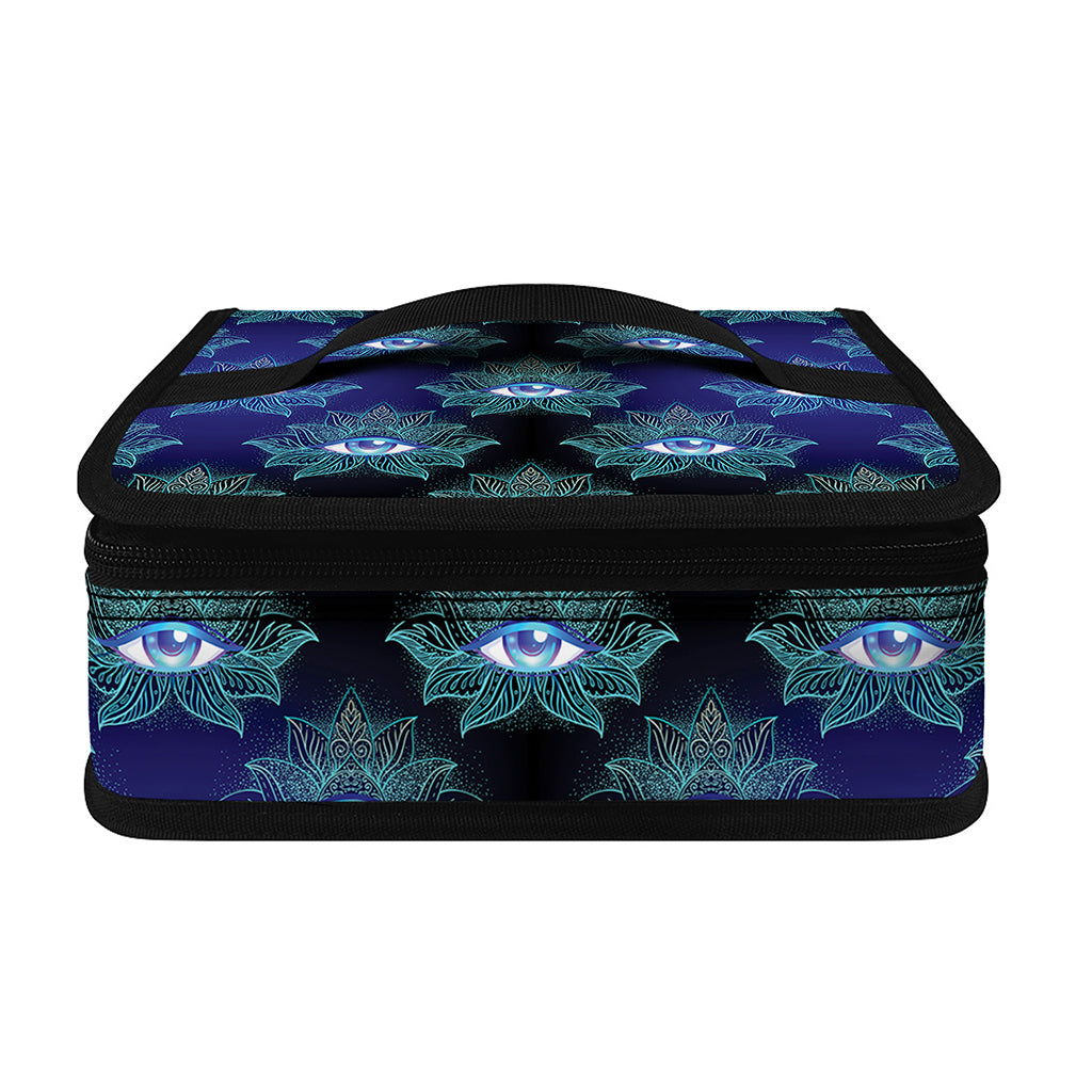 Lotus Eye of Providence Pattern Print Small Lunch Bag