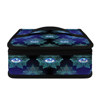 Lotus Eye of Providence Pattern Print Small Lunch Bag