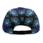 Lotus Eye of Providence Pattern Print Snapback Cap