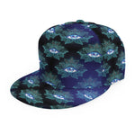 Lotus Eye of Providence Pattern Print Snapback Cap