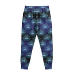 Lotus Eye of Providence Pattern Print Sweatpants