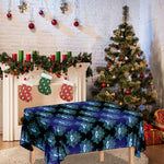 Lotus Eye of Providence Pattern Print Tablecloth