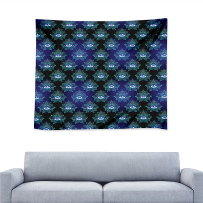 Lotus Eye of Providence Pattern Print Tapestry