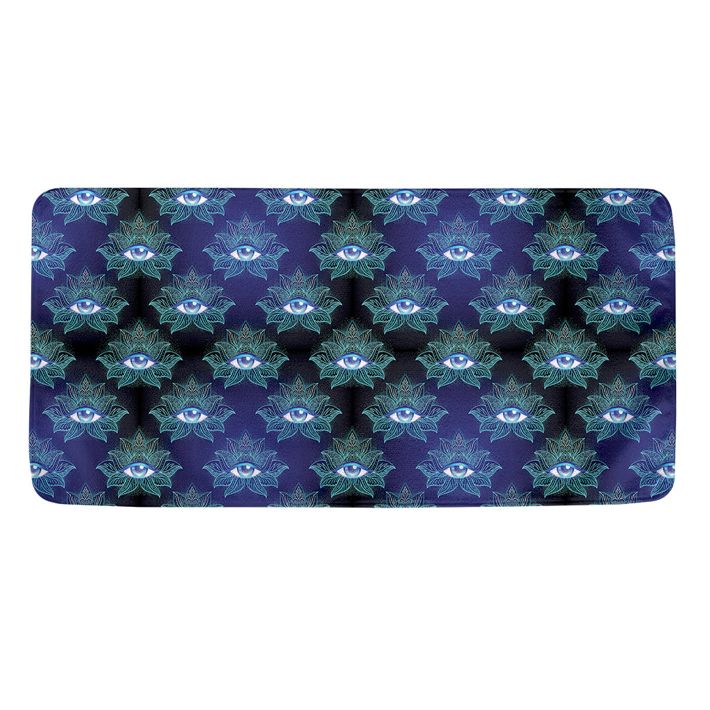 Lotus Eye of Providence Pattern Print Towel
