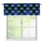 Lotus Eye of Providence Pattern Print Window Valance