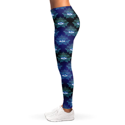 Lotus Eye of Providence Pattern Print Women's Leggings