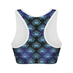 Lotus Eye of Providence Pattern Print Women's Sports Bra
