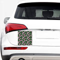 Lotus Flower And Leaf Pattern Print Car Sticker
