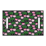 Lotus Flower And Leaf Pattern Print Golf Cart Seat Cover