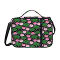 Lotus Flower And Leaf Pattern Print Shoulder Strap Bible Bag