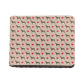 Love Dobermann Pattern Print Bifold Wallet