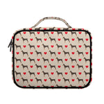 Love Dobermann Pattern Print Briefcase Bible Bag