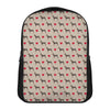 Love Dobermann Pattern Print Casual Backpack