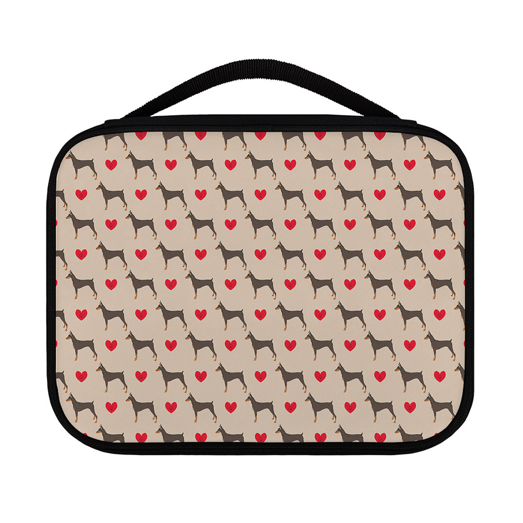 Love Dobermann Pattern Print Classic Bible Case