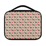 Love Dobermann Pattern Print Classic Bible Case